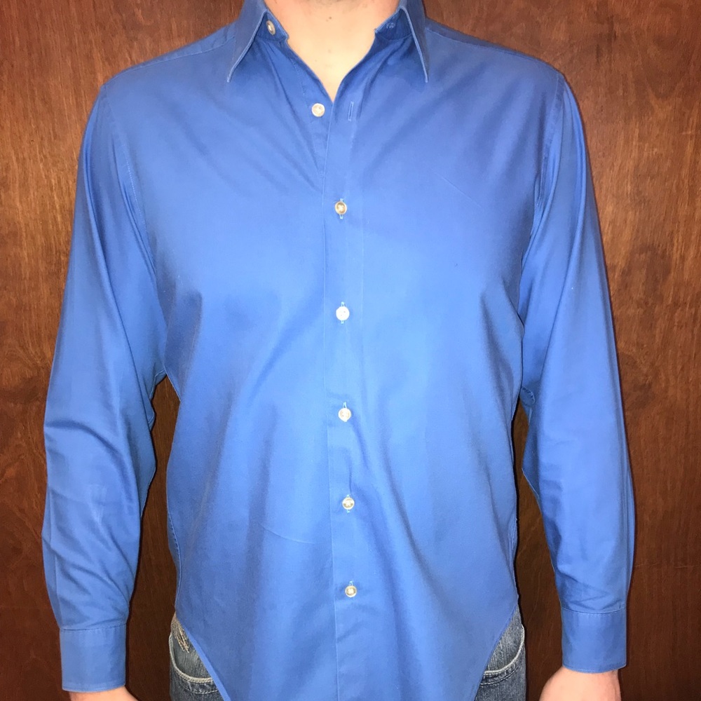 Royal Blue DKNY Dress Shirt